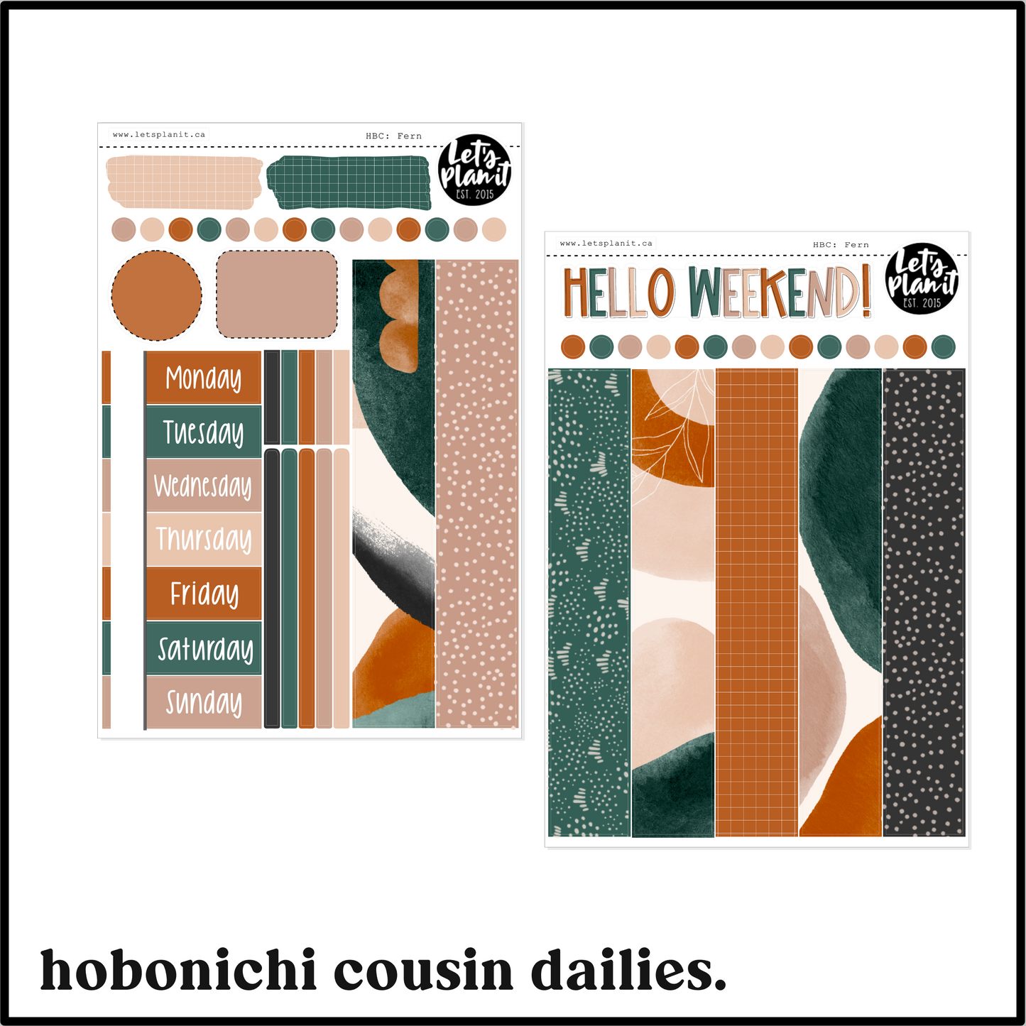 FERN COLLECTION | Weekly Kits