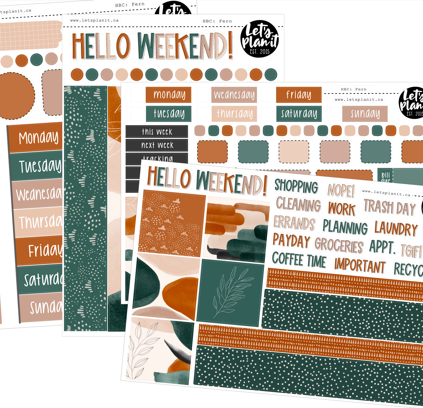 FERN COLLECTION | Weekly Kits