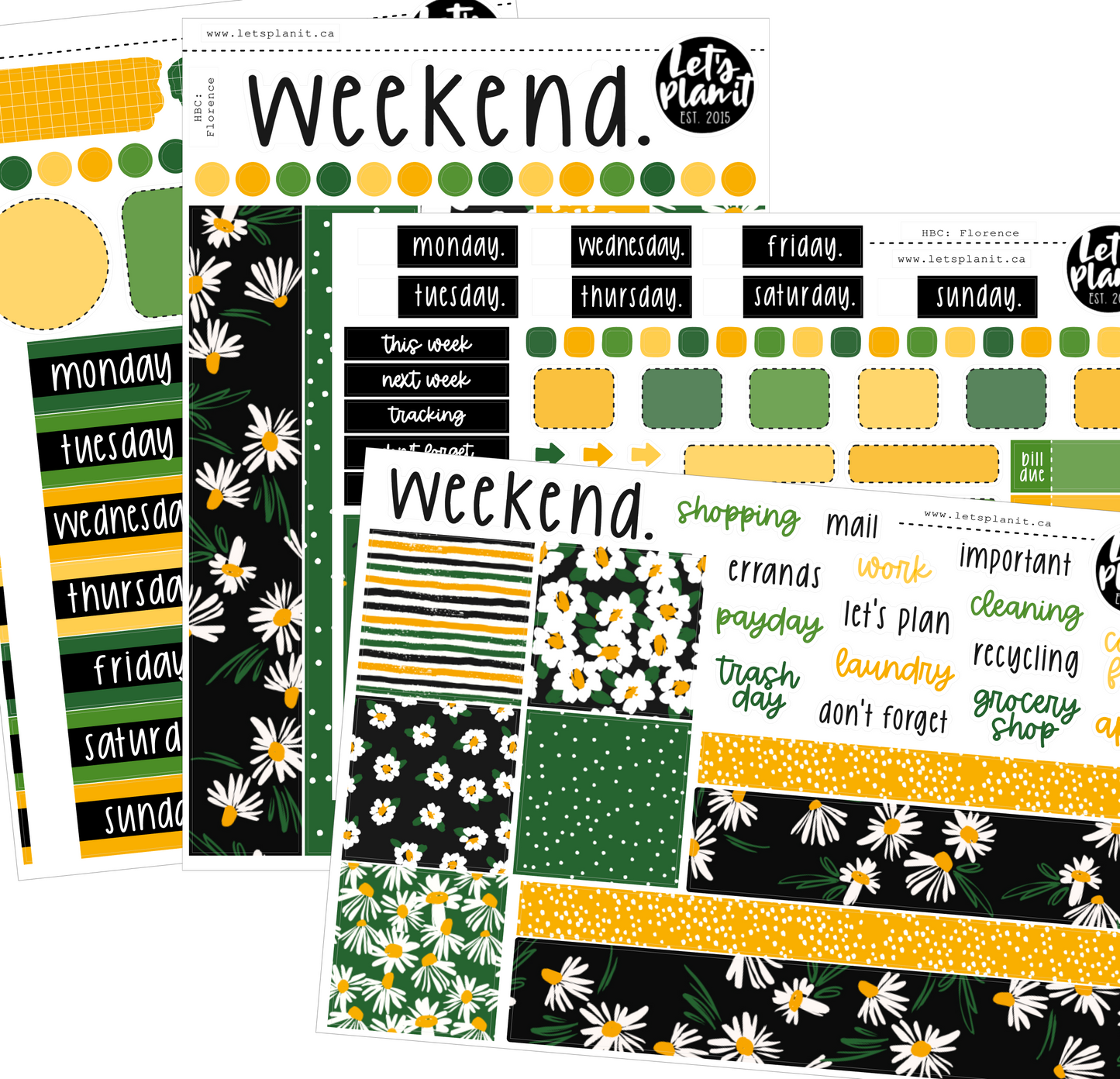FLORENCE COLLECTION | Weekly Kits