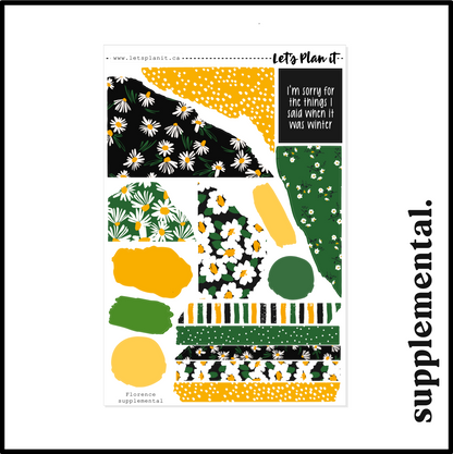 FLORENCE COLLECTION | Weekly Kits