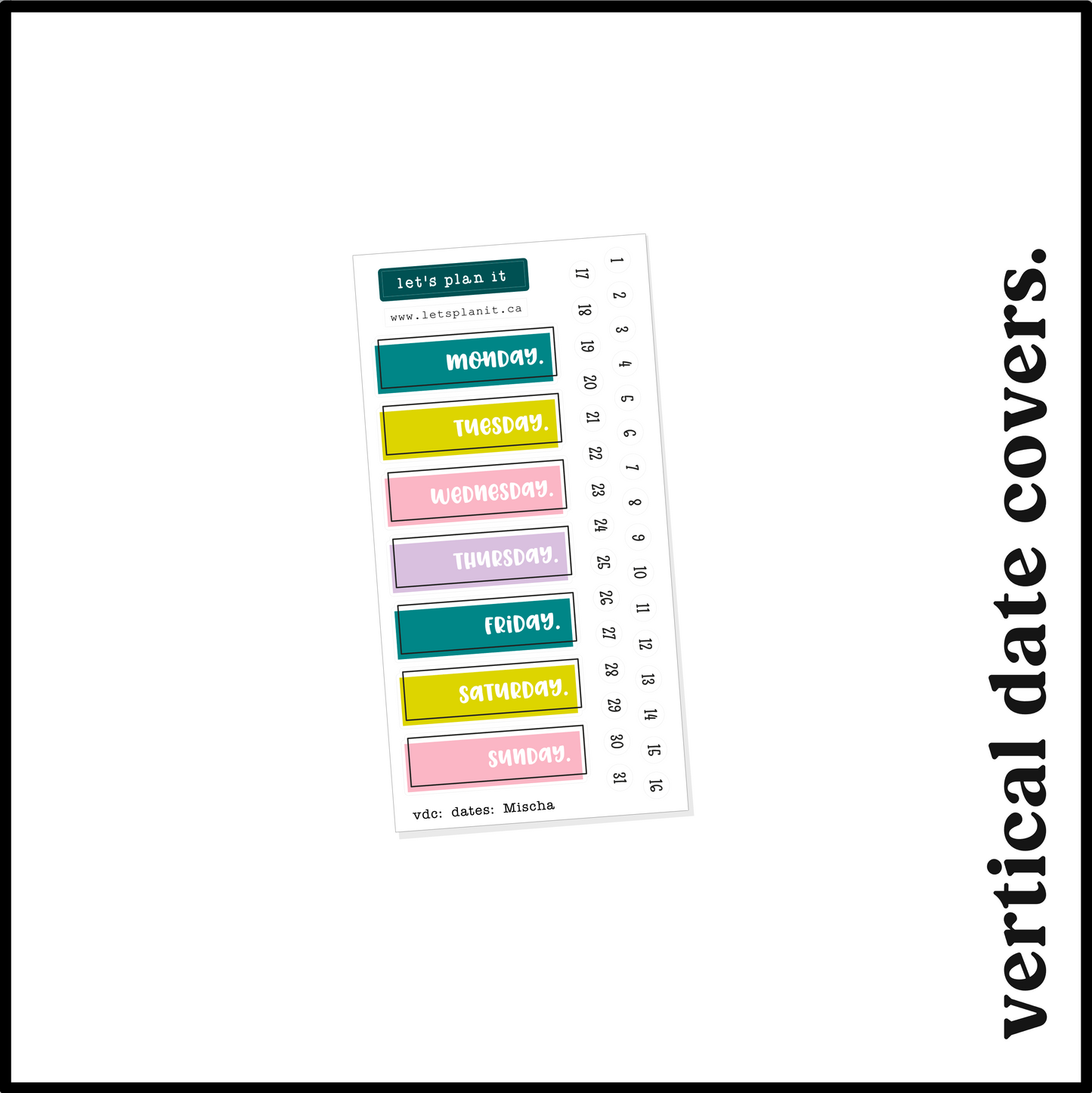 MISCHA COLLECTION | Weekly Kits