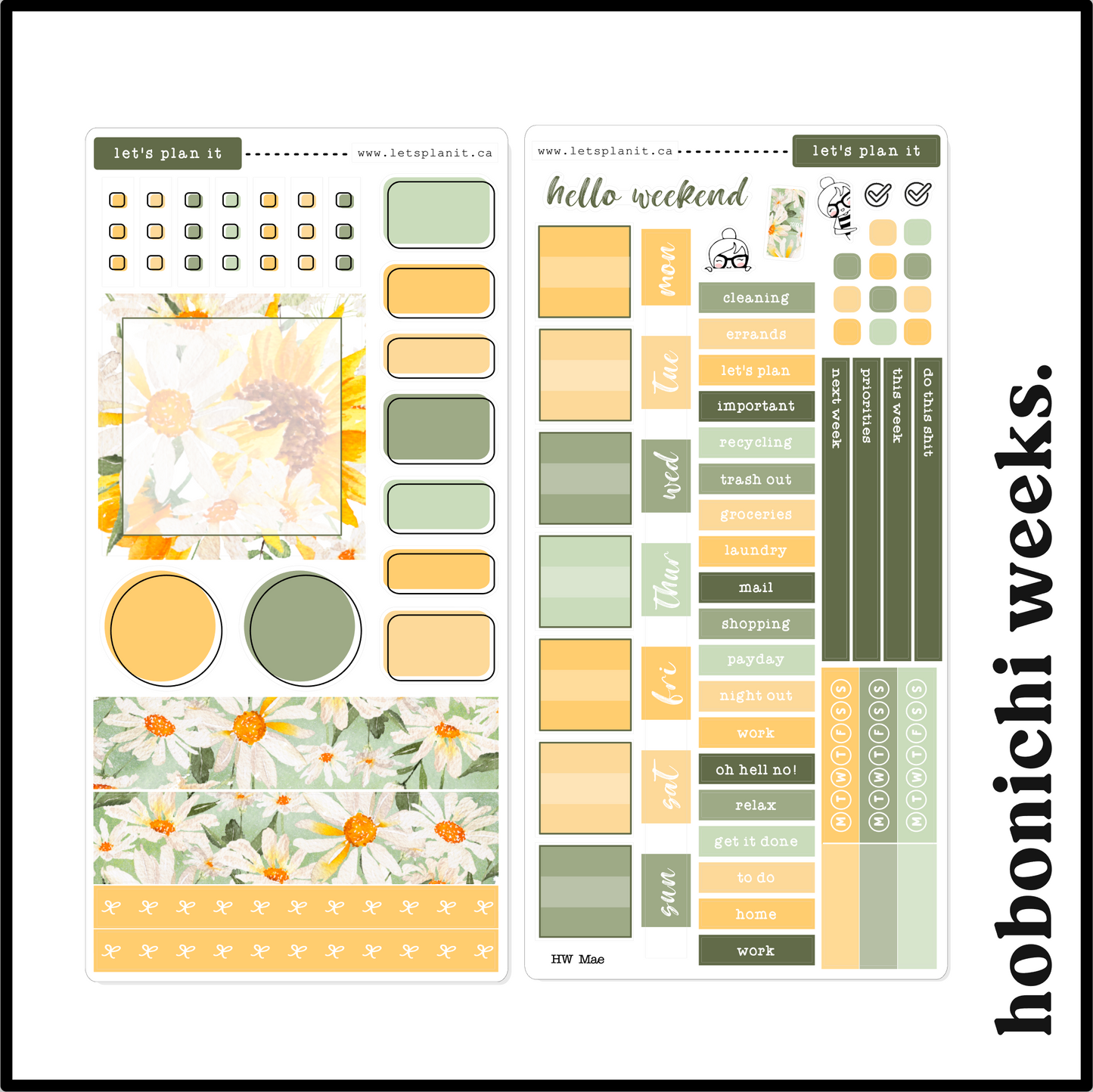 MAE COLLECTION | Weekly Kits