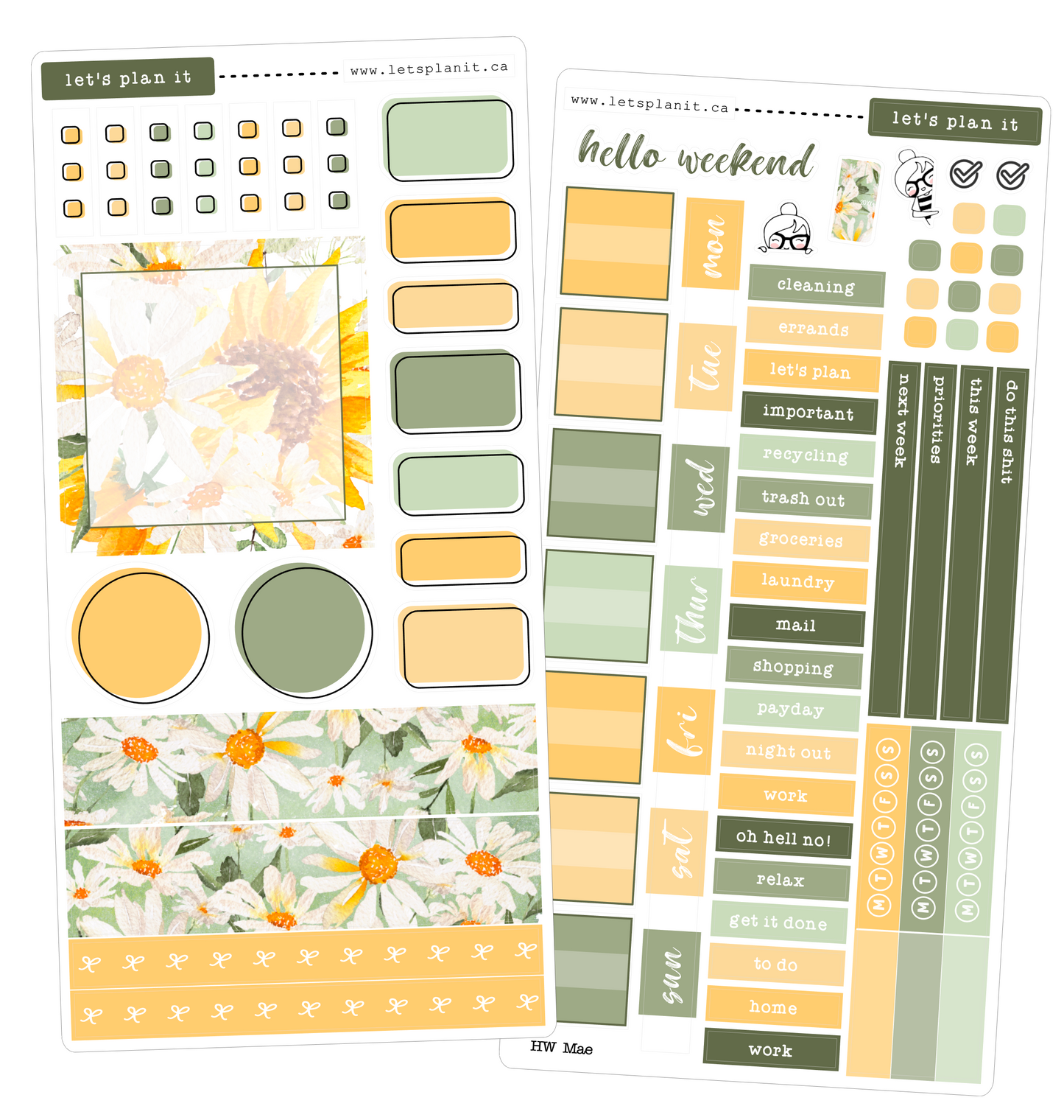 MAE COLLECTION | Weekly Kits