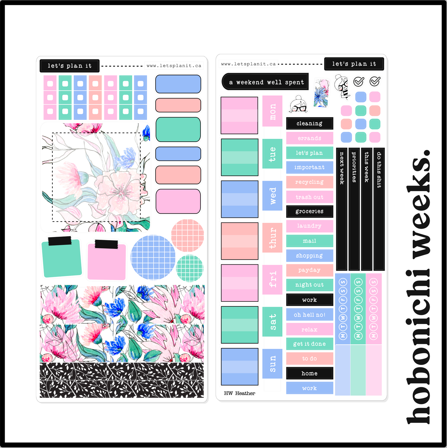 HEATHER COLLECTION | Weekly Kits