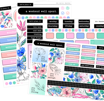 HEATHER COLLECTION | Weekly Kits