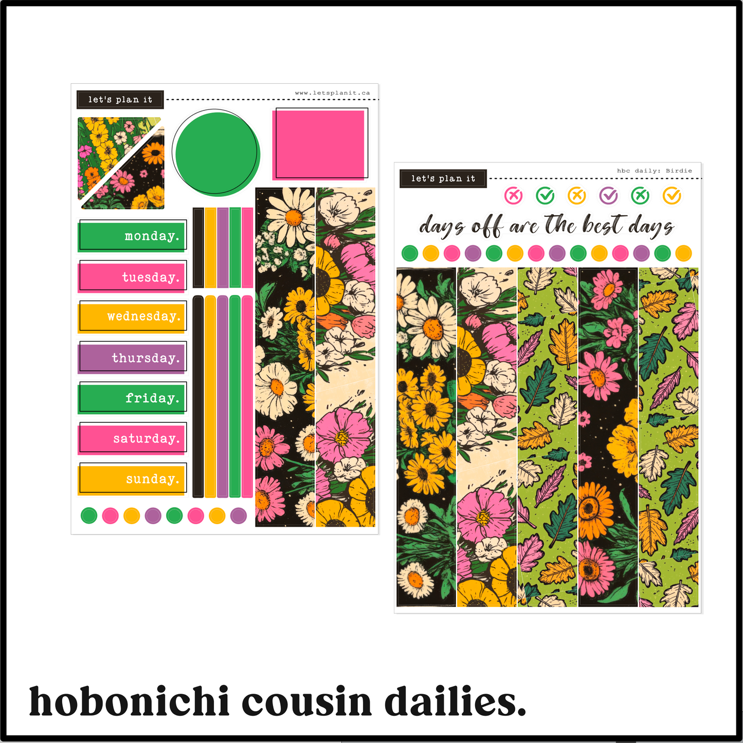 BIRDIE COLLECTION | Weekly Kits