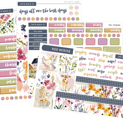 GEMMA COLLECTION | Weekly Kits