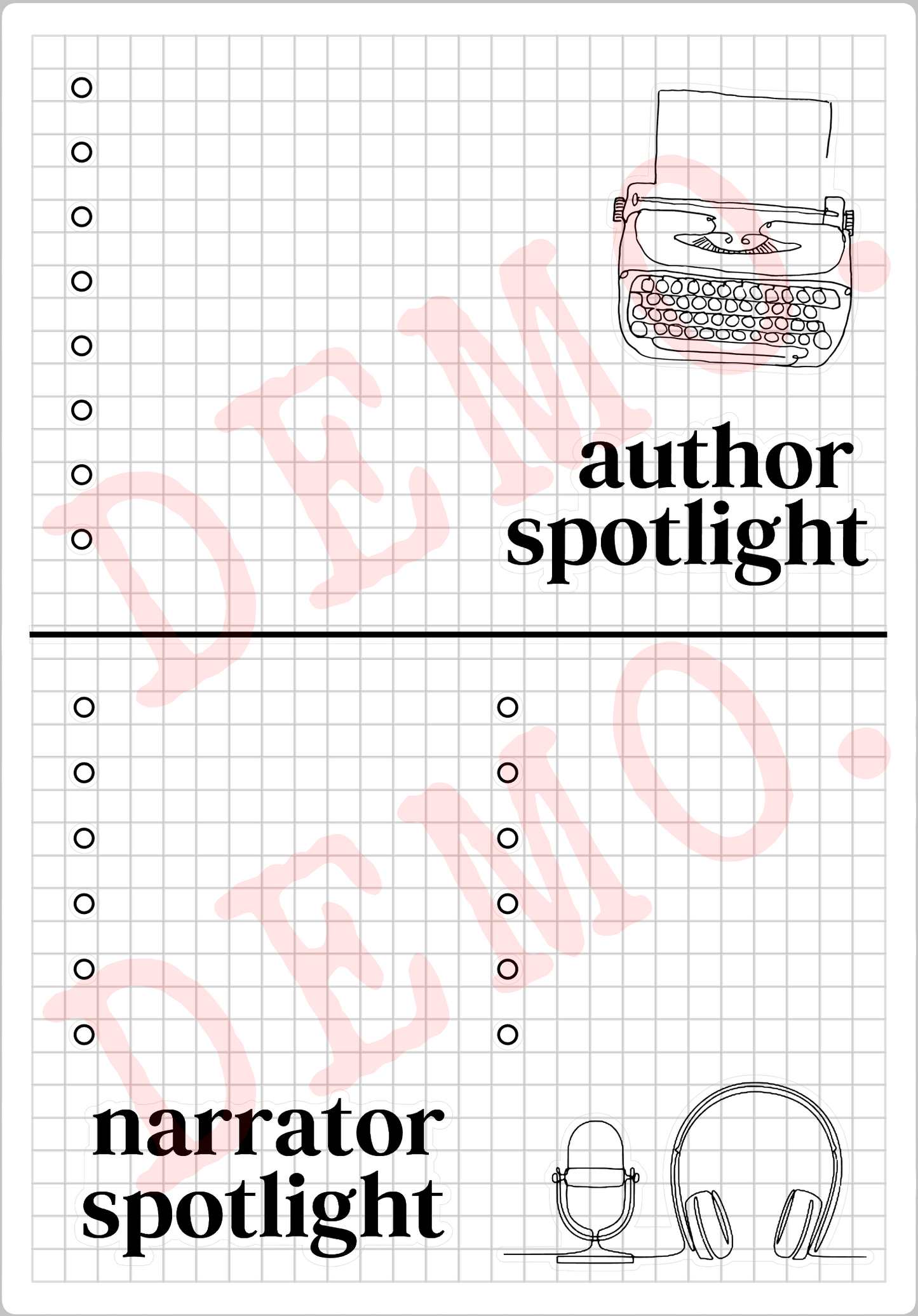 Build Your Own Book Journal | Stickers | 2 paper types|  39 variants