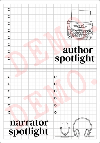 Build Your Own Book Journal | Stickers | 2 paper types|  39 variants