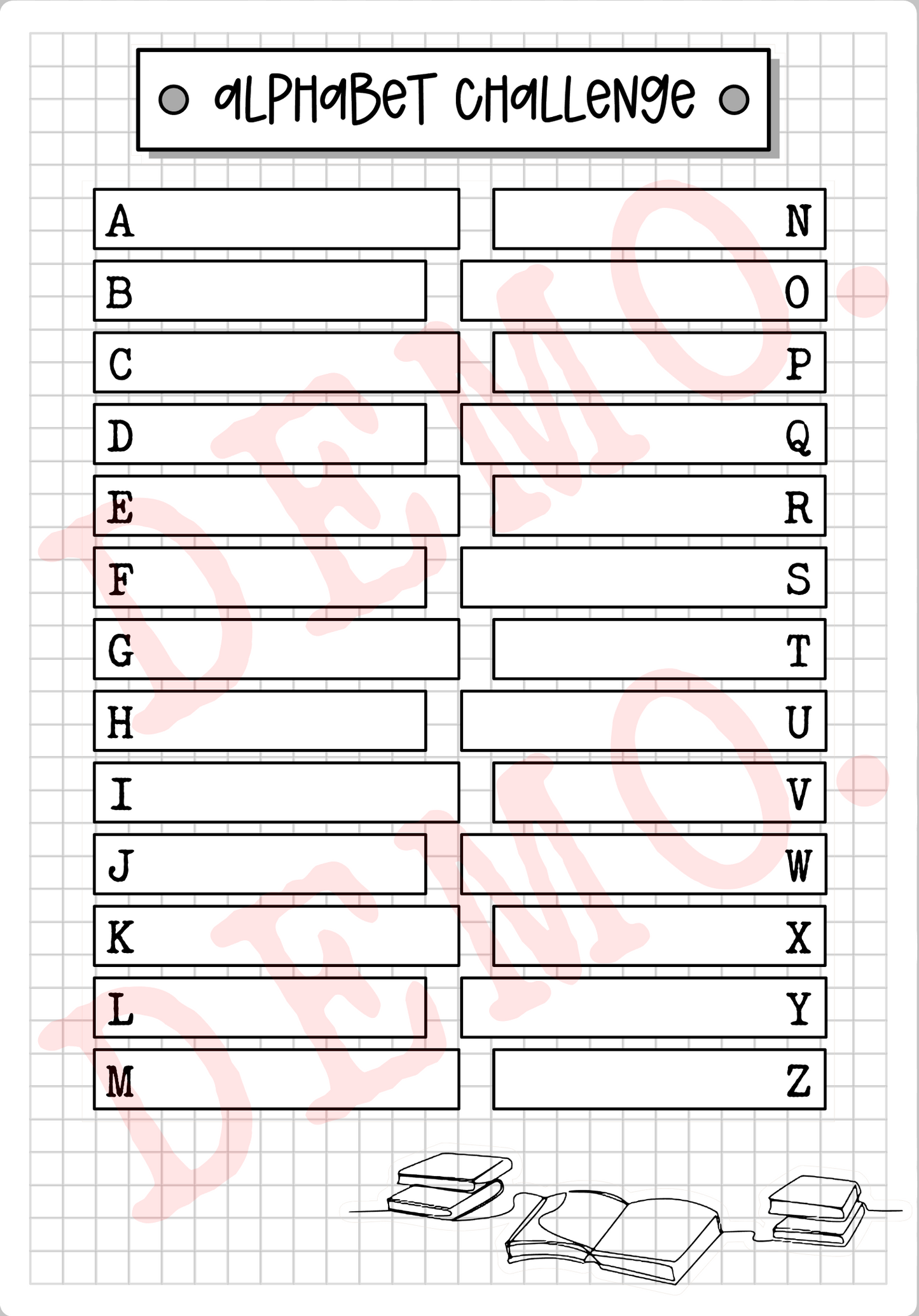 Build Your Own Book Journal | Stickers | 2 paper types|  39 variants