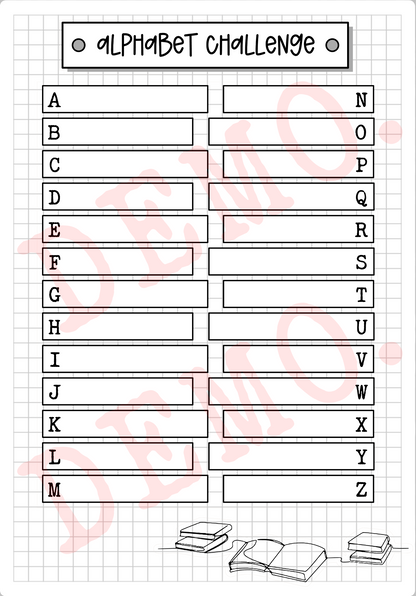 Build Your Own Book Journal | Stickers | 2 paper types|  39 variants