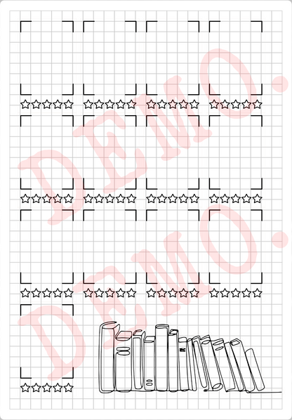 Build Your Own Book Journal | Stickers | 2 paper types|  39 variants