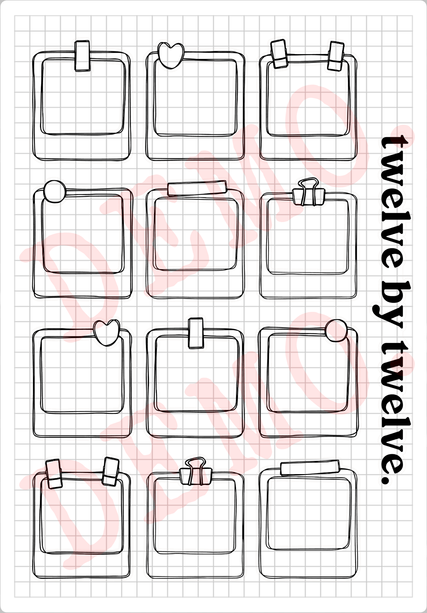 Build Your Own Book Journal | Stickers | 2 paper types|  39 variants