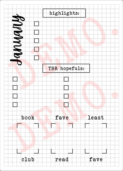 Build Your Own Book Journal | Stickers | 2 paper types|  39 variants