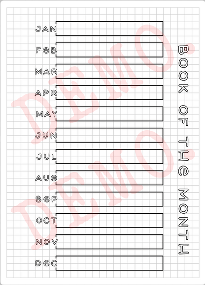 Build Your Own Book Journal | Stickers | 2 paper types|  39 variants