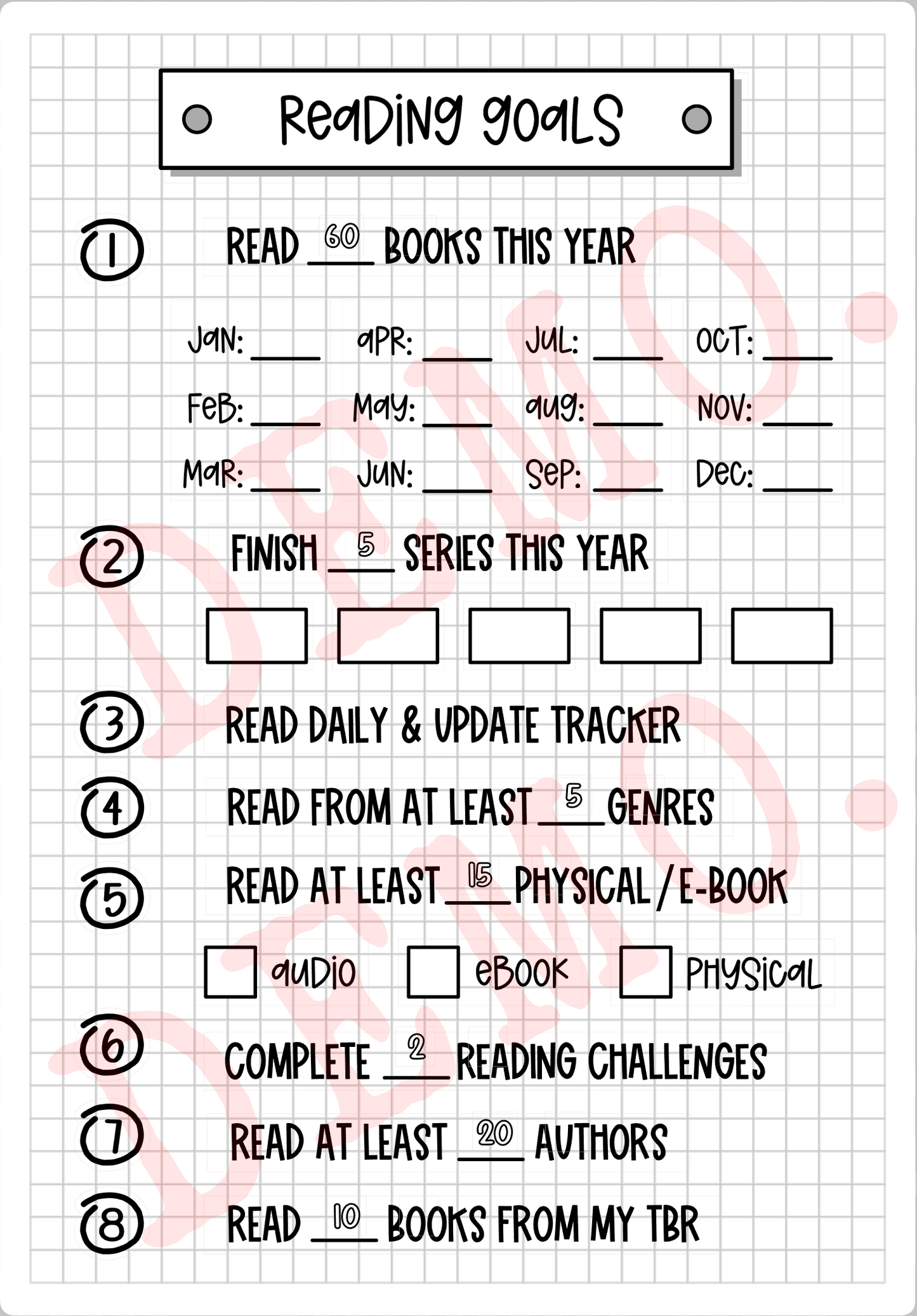 Build Your Own Book Journal | Stickers | 2 paper types|  39 variants