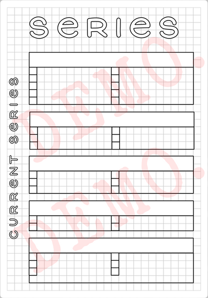 Build Your Own Book Journal | Stickers | 2 paper types|  39 variants
