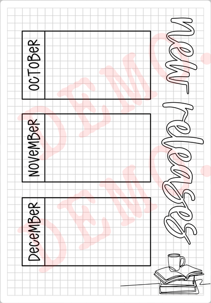 Build Your Own Book Journal | Stickers | 2 paper types|  39 variants
