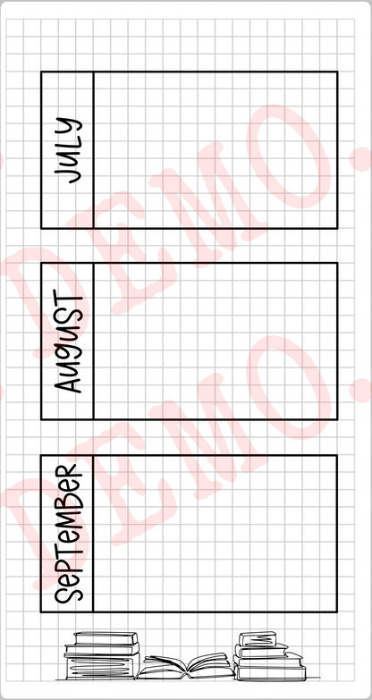 Build Your Own Book Journal | Stickers | 2 paper types|  39 variants