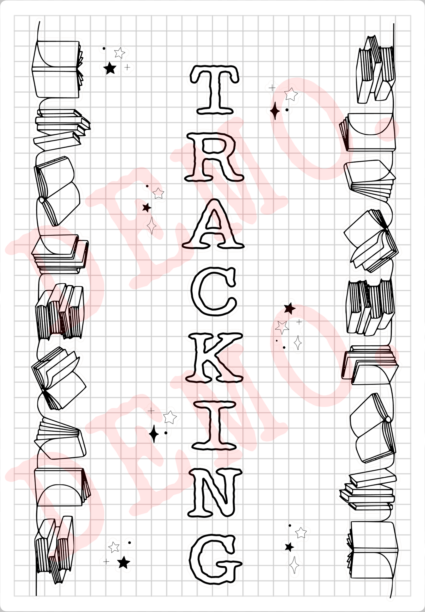 Build Your Own Book Journal | Stickers | 2 paper types|  39 variants