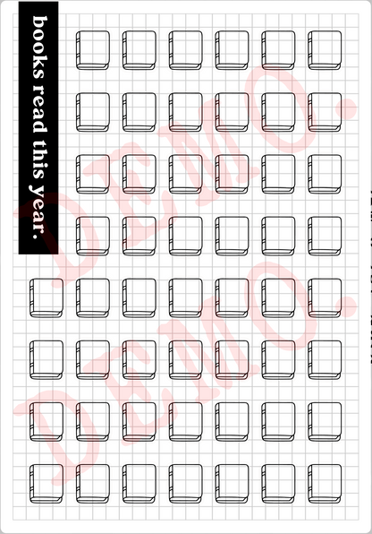 Build Your Own Book Journal | Stickers | 2 paper types|  39 variants