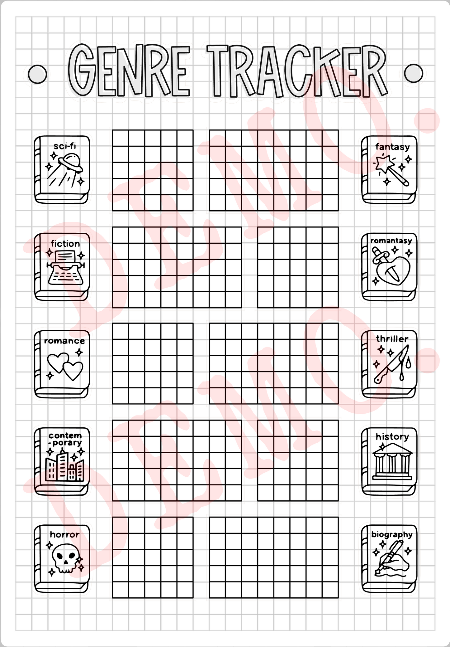 Build Your Own Book Journal | Stickers | 2 paper types|  39 variants