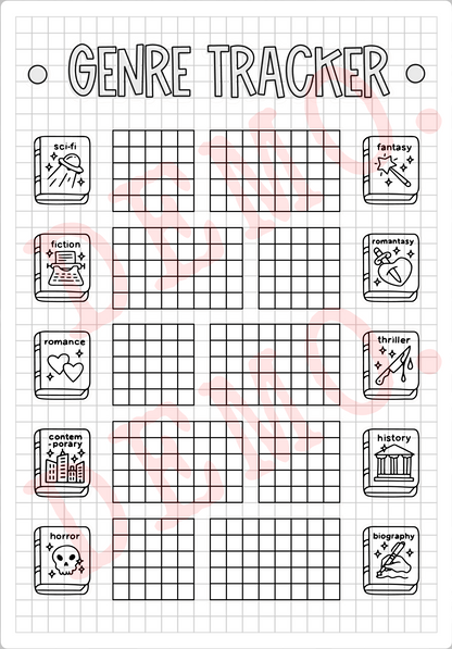 Build Your Own Book Journal | Stickers | 2 paper types|  39 variants