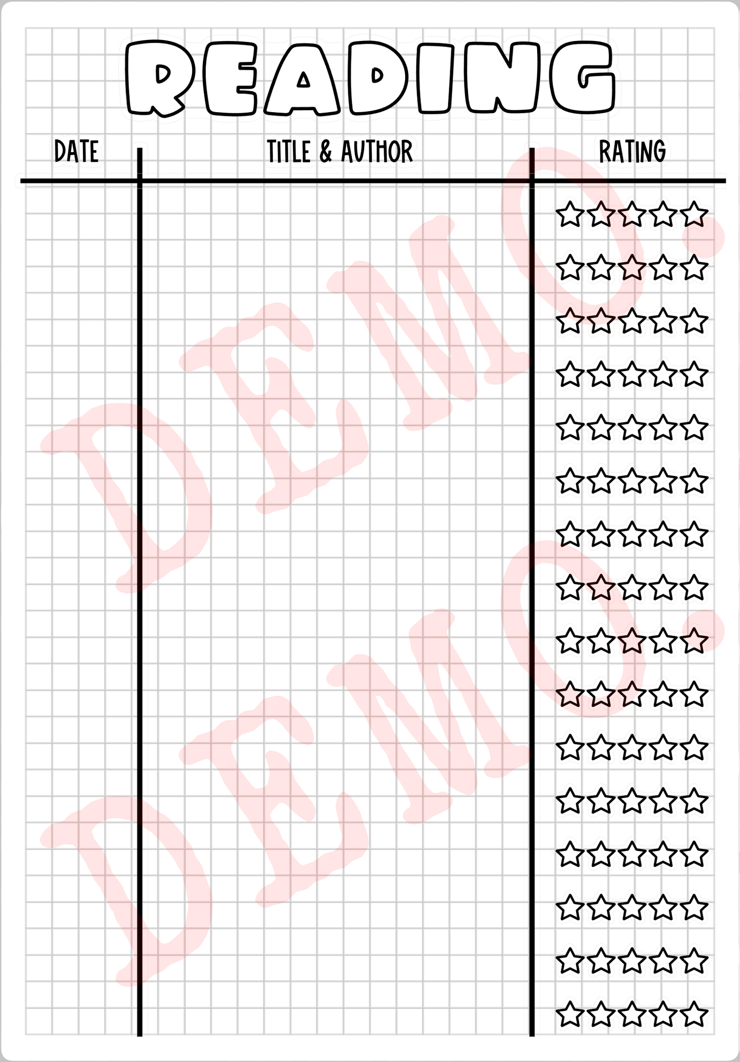 Build Your Own Book Journal | Stickers | 2 paper types|  39 variants