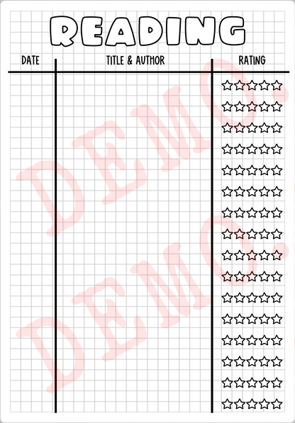 Build Your Own Book Journal | Stickers | 2 paper types|  39 variants