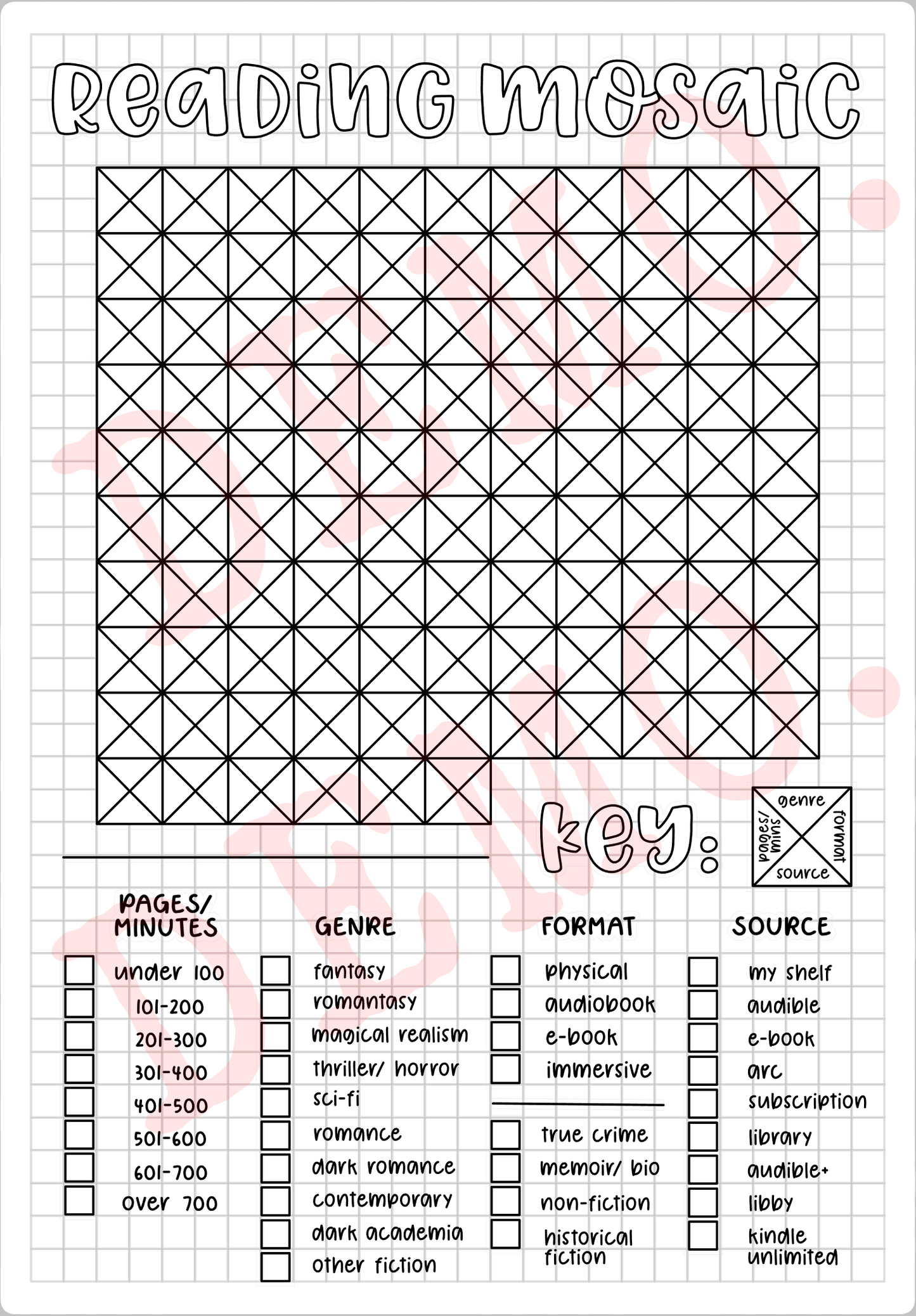 Build Your Own Book Journal | Stickers | 2 paper types|  39 variants