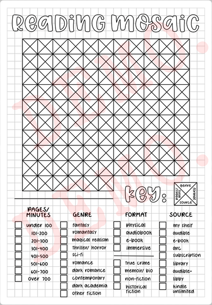 Build Your Own Book Journal | Stickers | 2 paper types|  39 variants