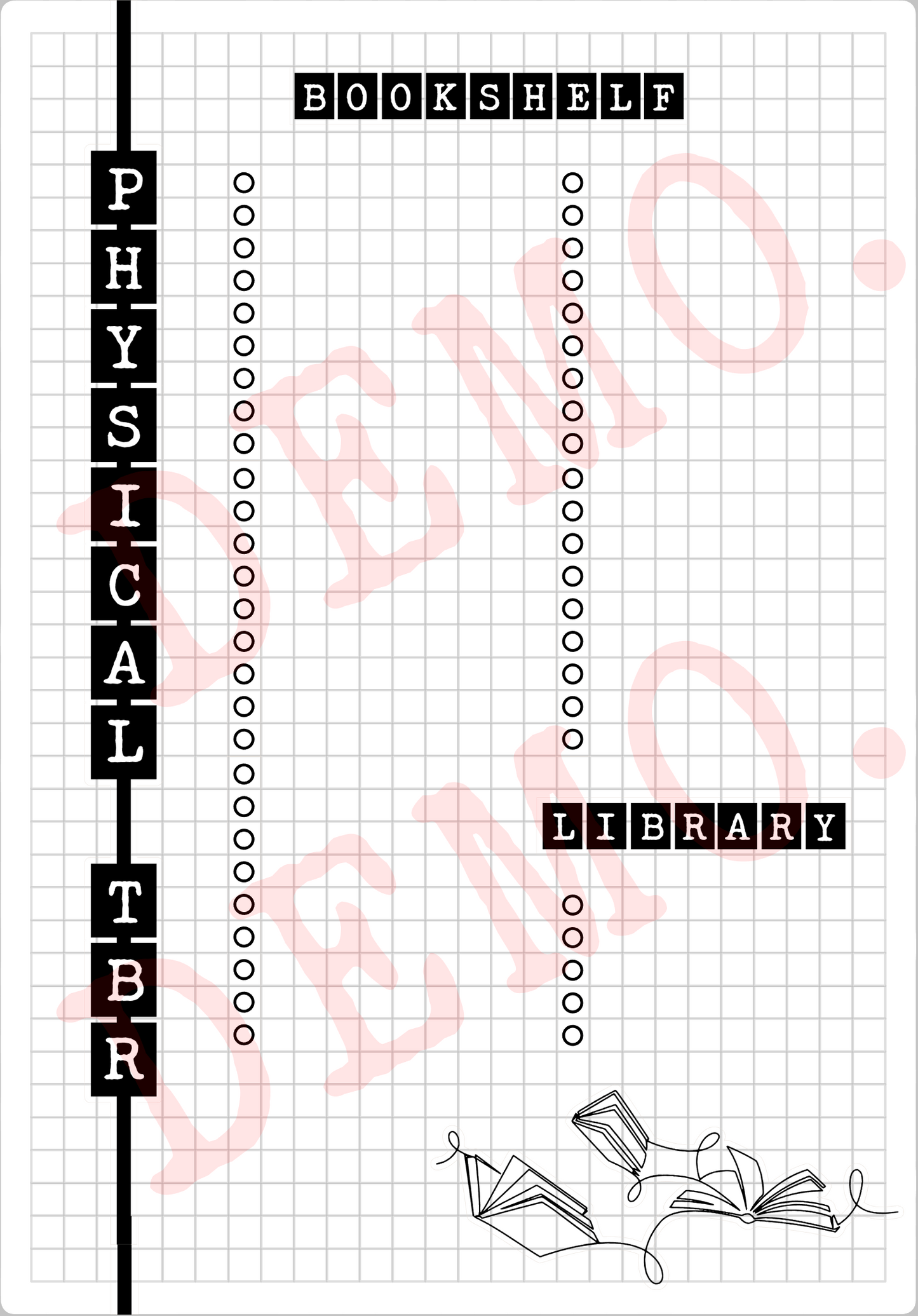 Build Your Own Book Journal | Stickers | 2 paper types|  39 variants