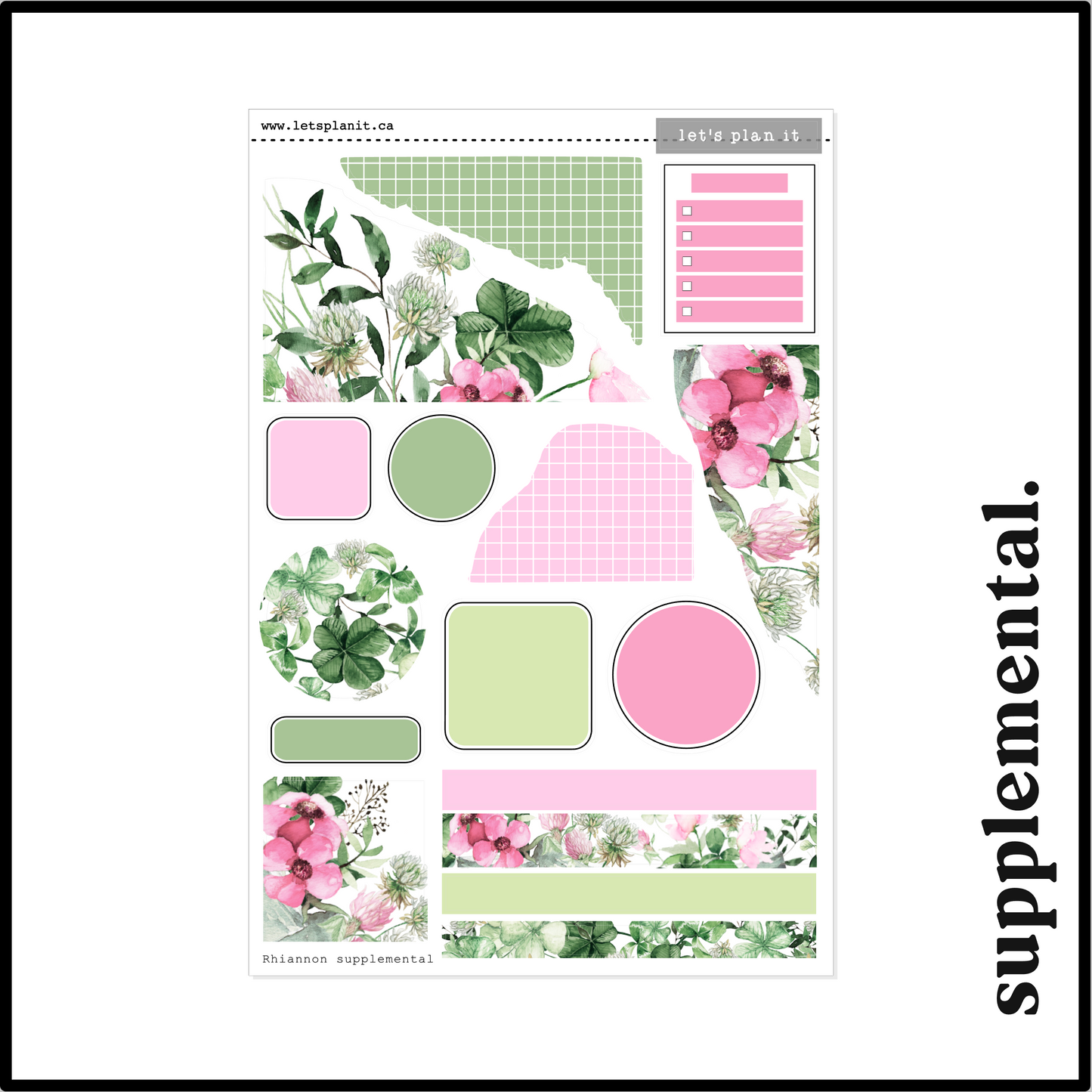 RHIANNON COLLECTION | Weekly Kits