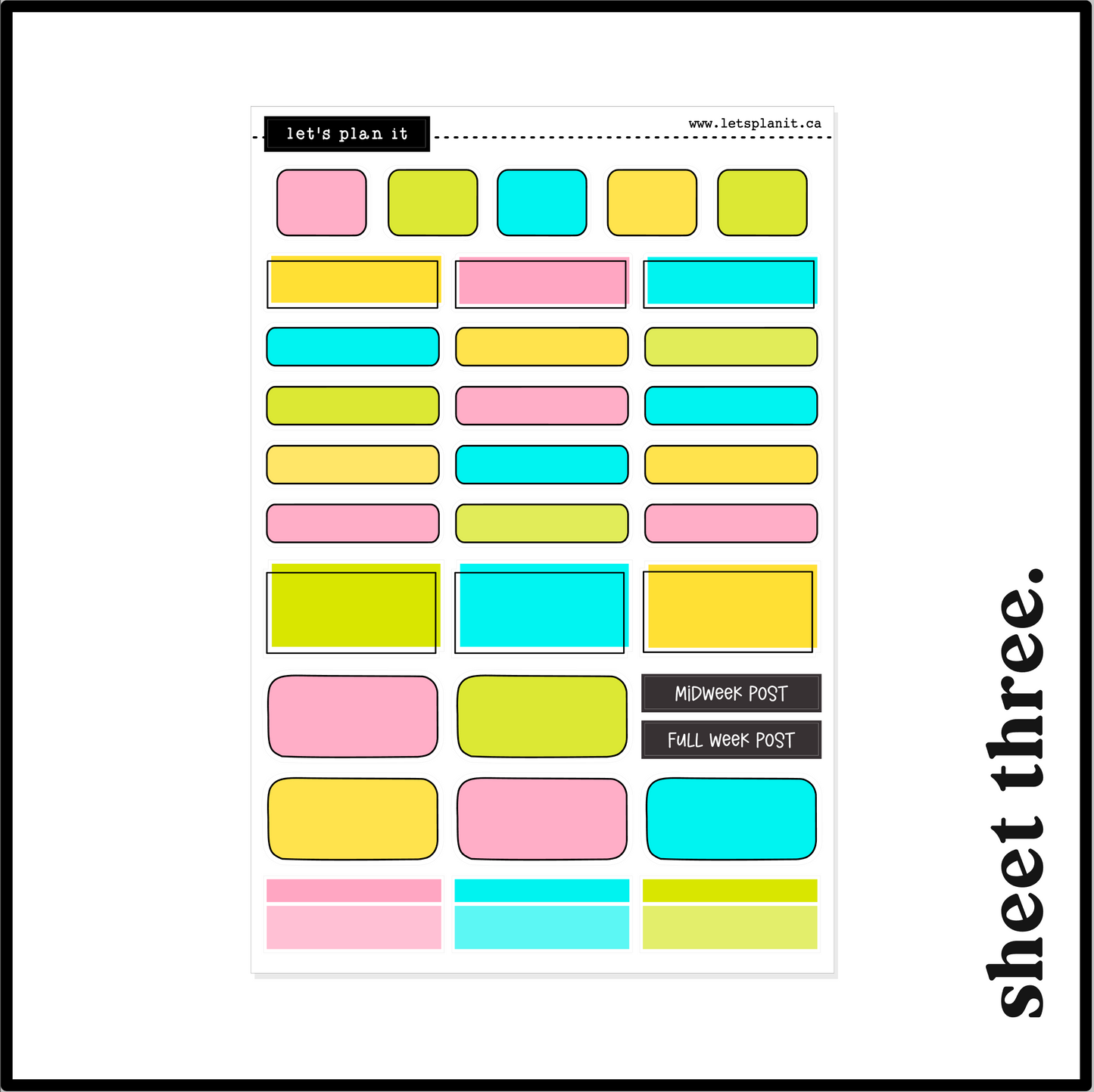 ALLIE COLLECTION | Weekly Kits