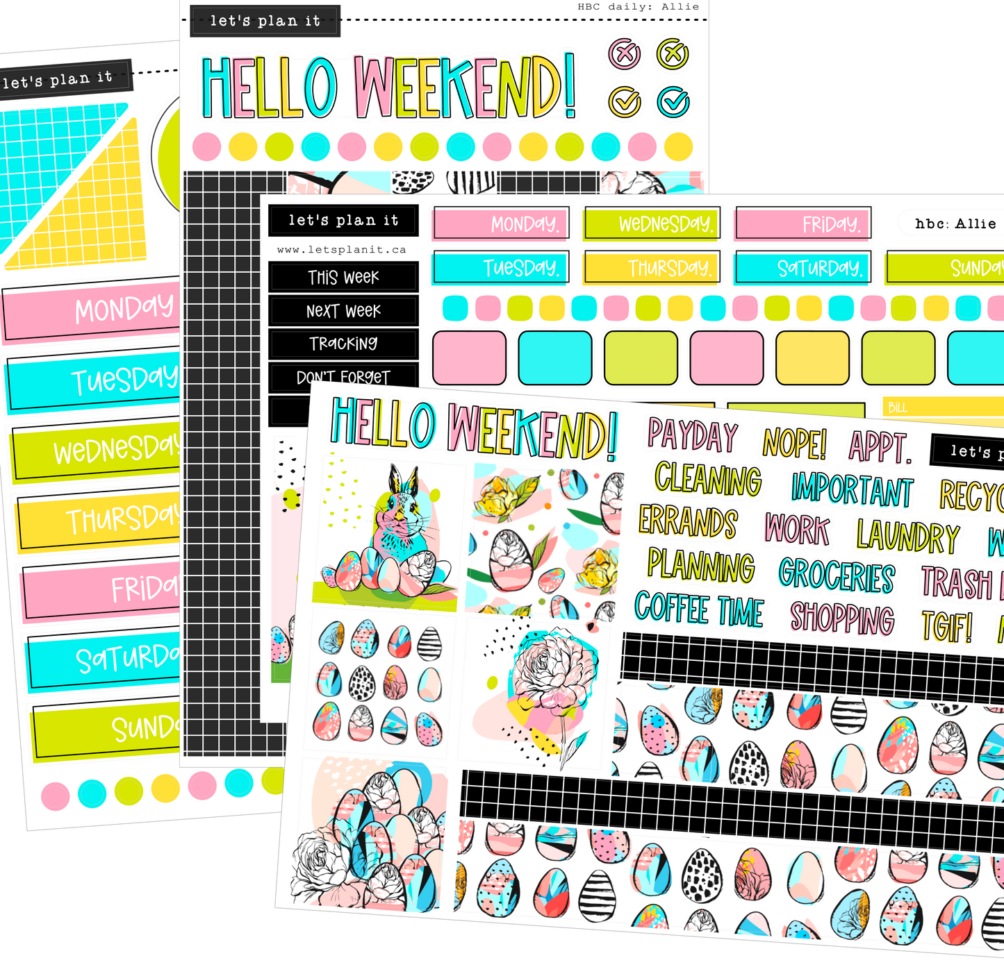 ALLIE COLLECTION | Weekly Kits
