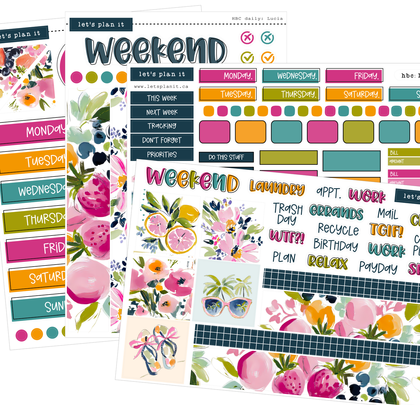 LUCIA COLLECTION | Weekly Kits