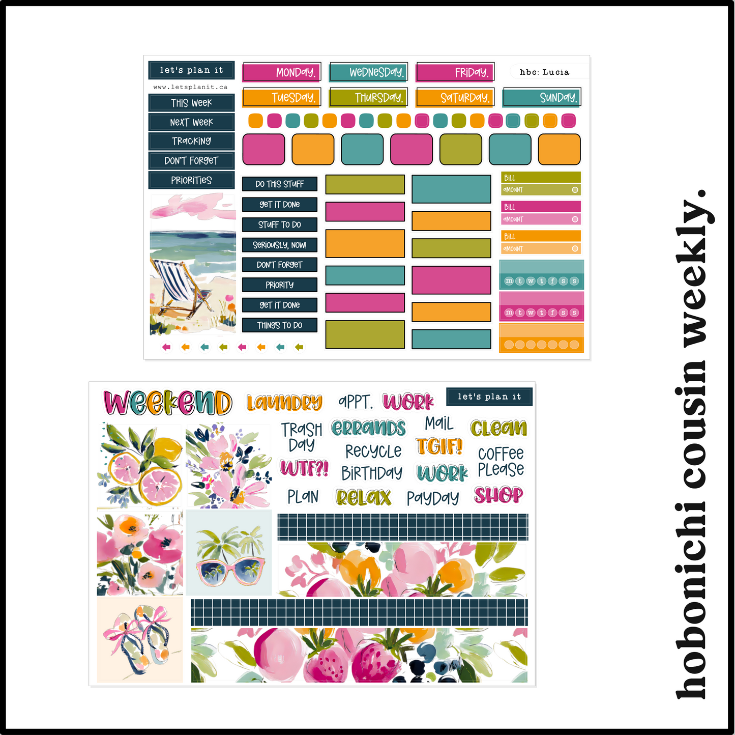 LUCIA COLLECTION | Weekly Kits