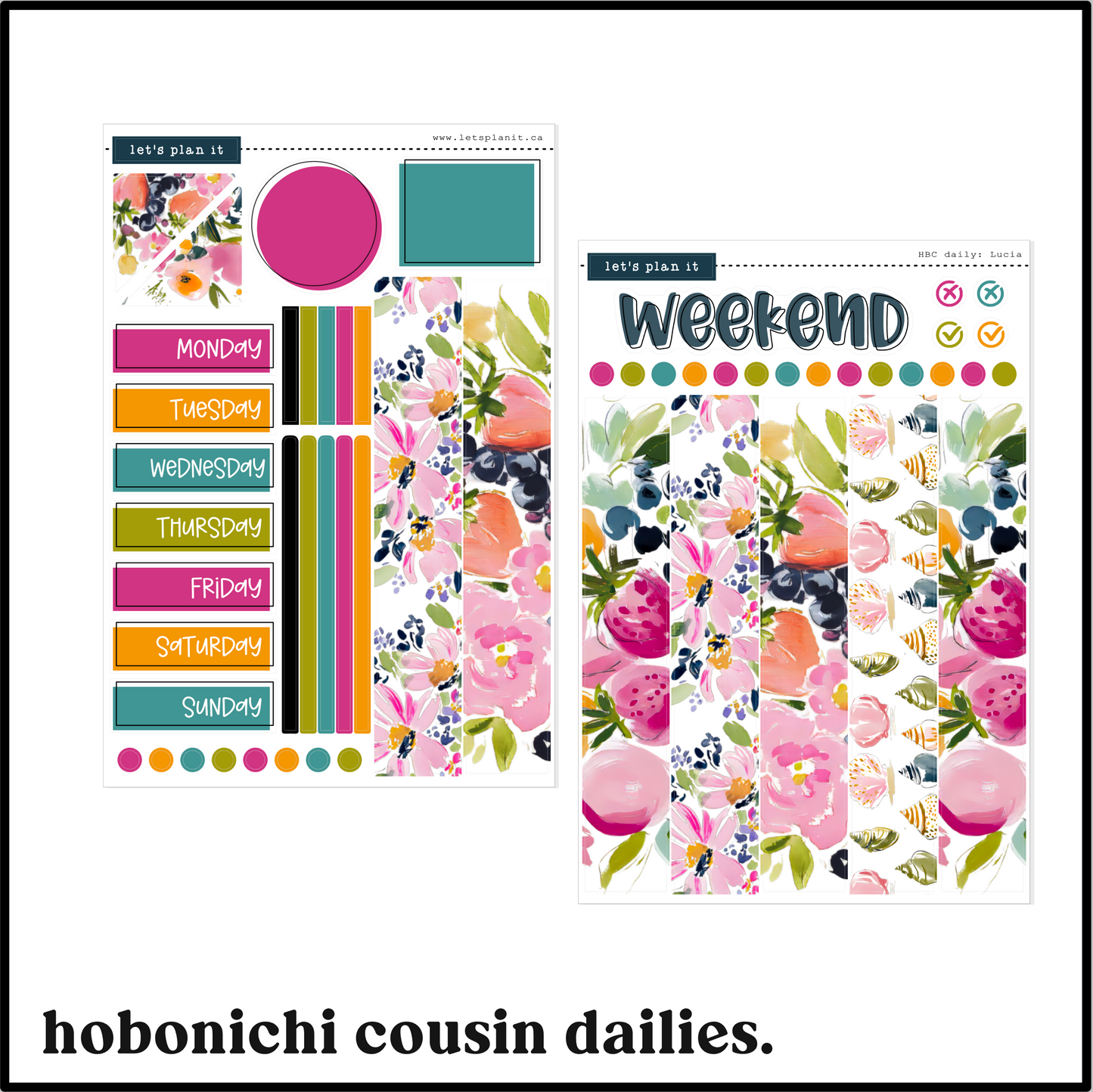 LUCIA COLLECTION | Weekly Kits