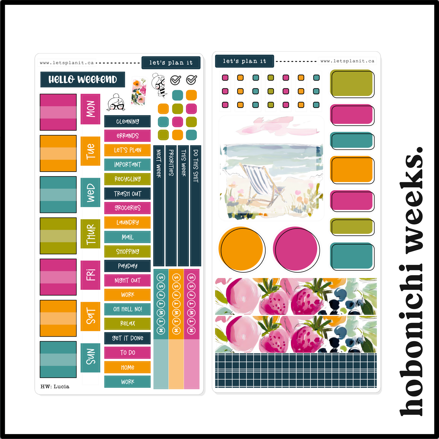 LUCIA COLLECTION | Weekly Kits
