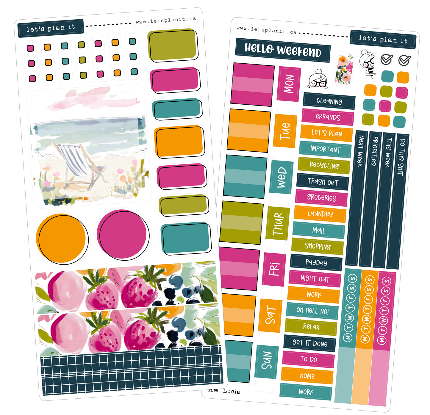 LUCIA COLLECTION | Weekly Kits