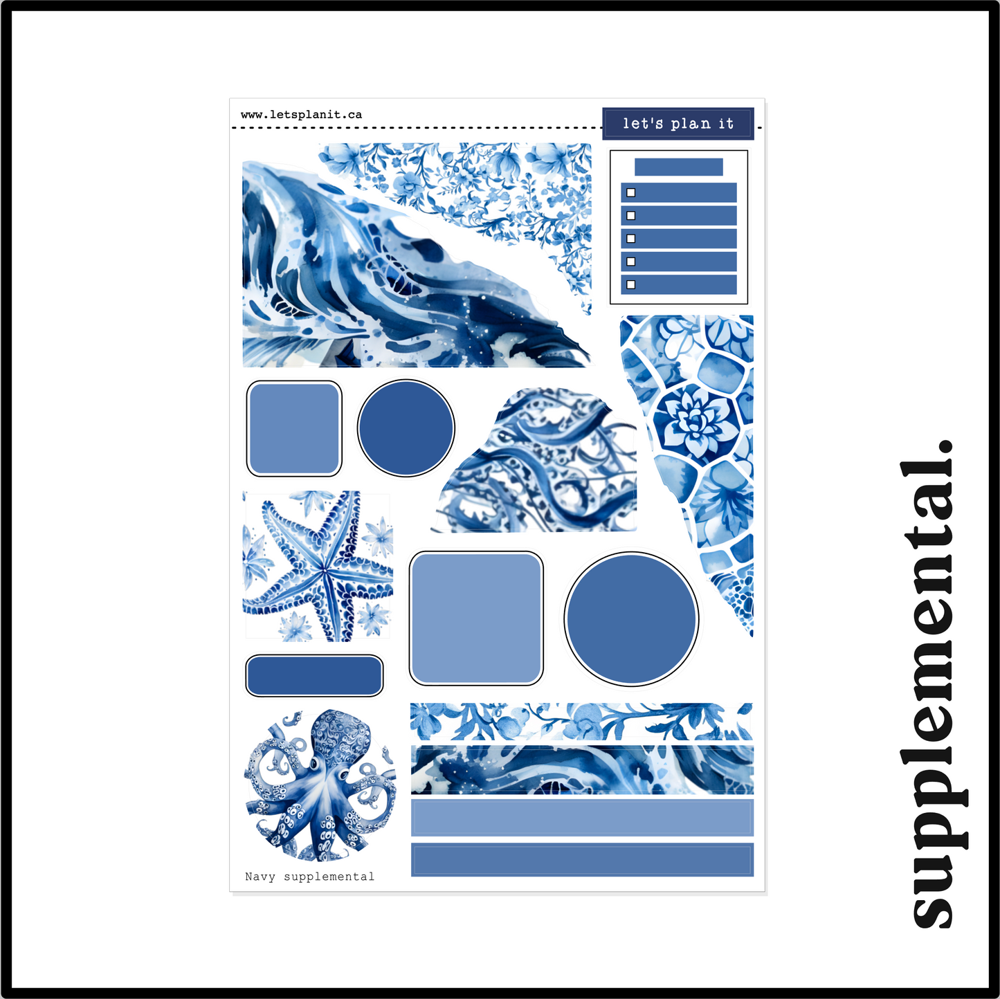NAVY COLLECTION | Weekly Kits