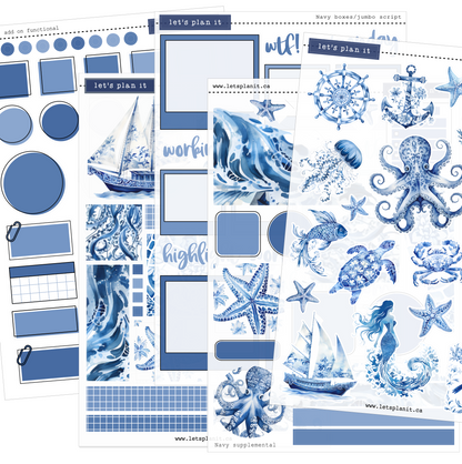 NAVY COLLECTION | Weekly Kits