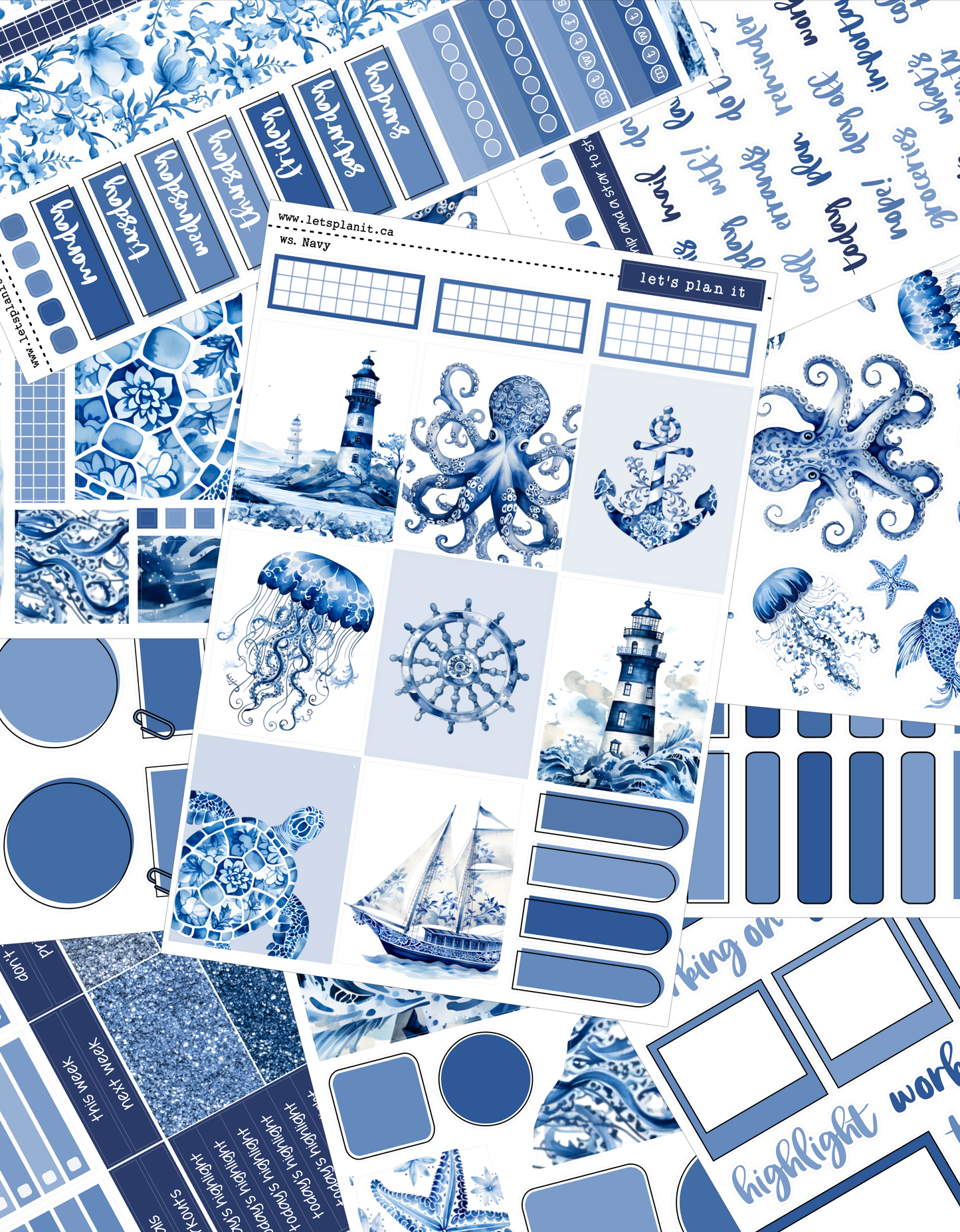 NAVY COLLECTION | Weekly Kits