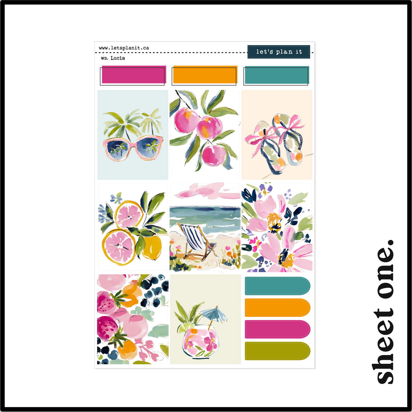 LUCIA COLLECTION | Weekly Kits