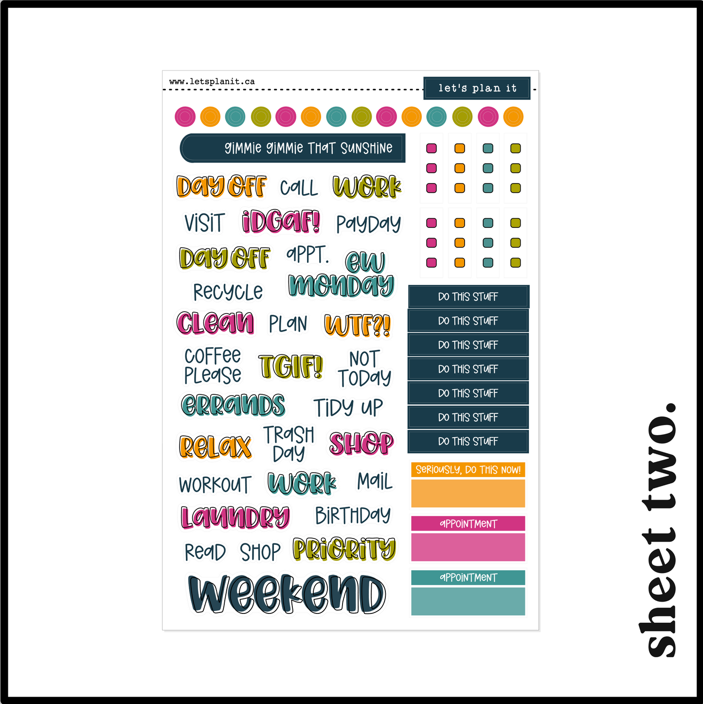 LUCIA COLLECTION | Weekly Kits