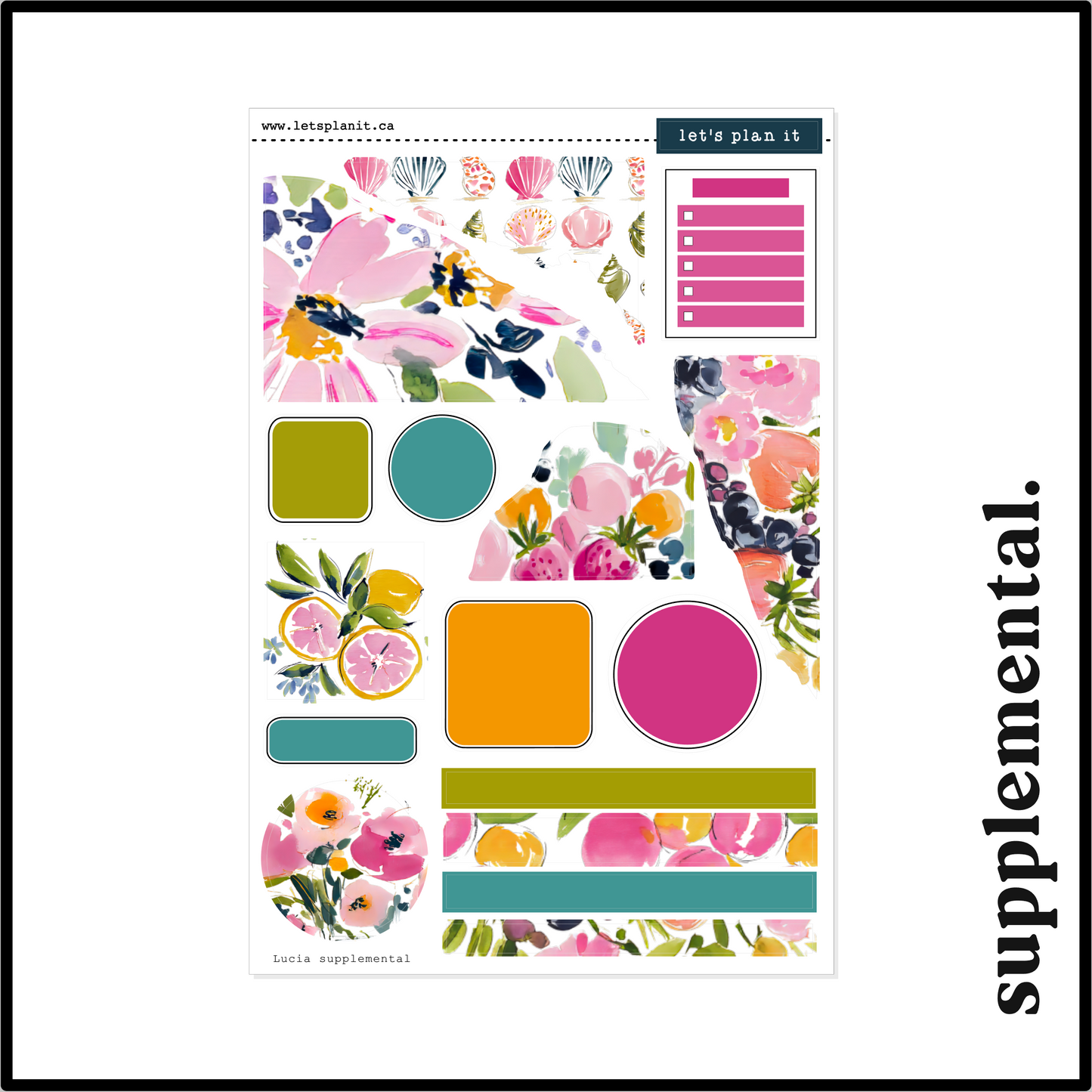 LUCIA COLLECTION | Weekly Kits
