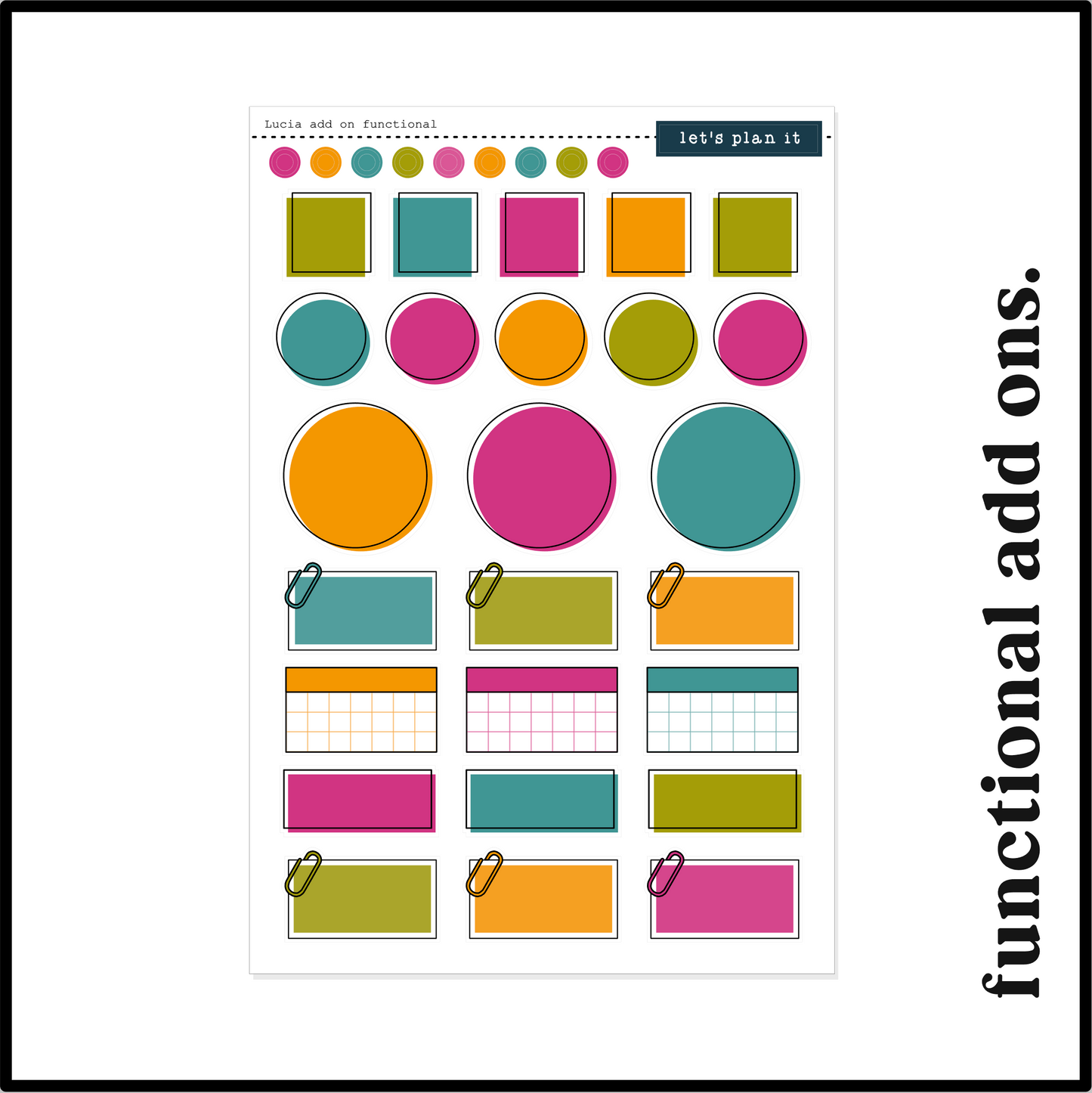 LUCIA COLLECTION | Weekly Kits