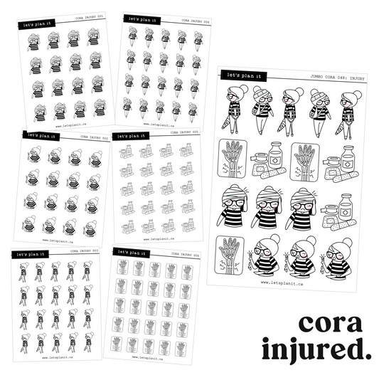Cora | Injured | character stickers