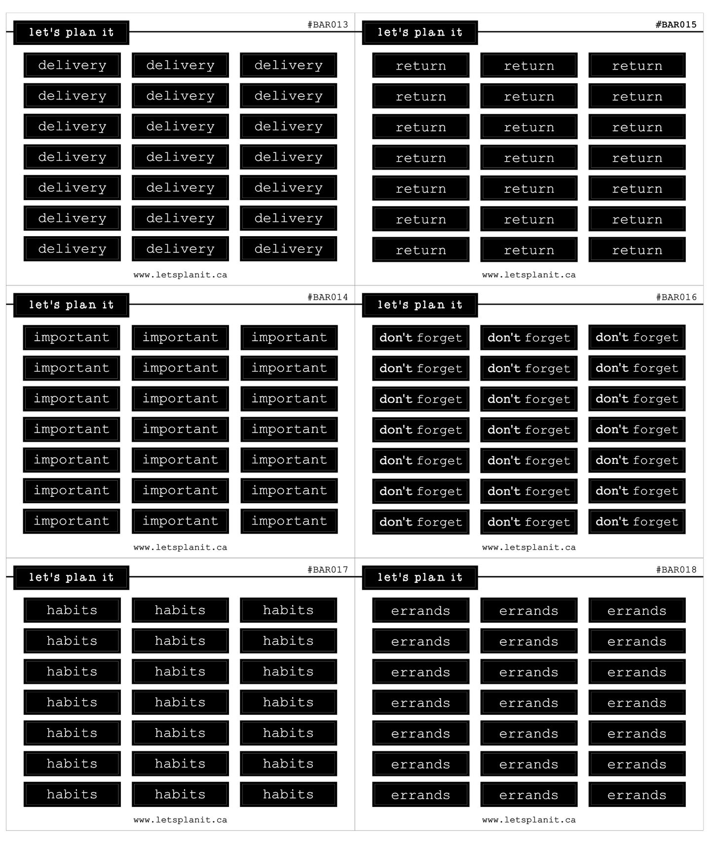 Bar Scripts - Functional Scripts | 78 options