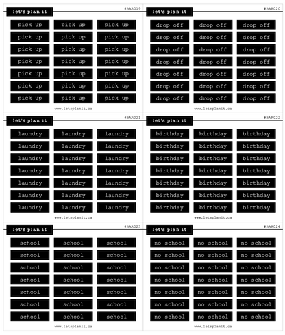 Bar Scripts - Functional Scripts | 78 options
